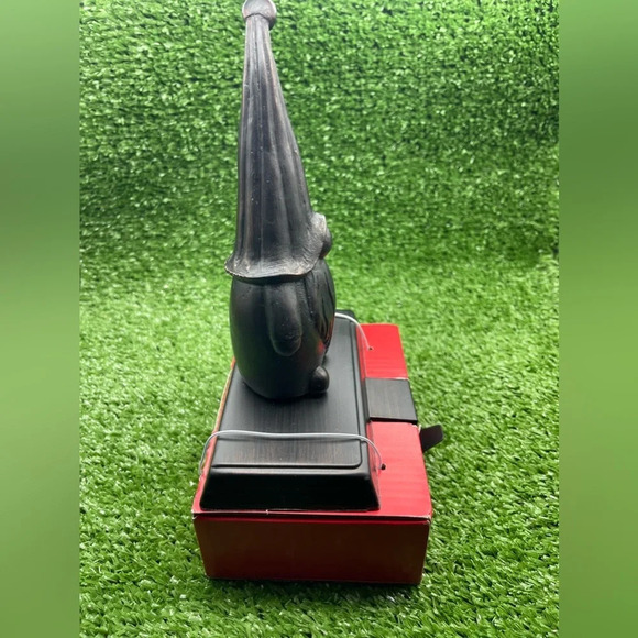 Bronze Gnome Christmas Stocking Holder by Place & Time, NWT - Picture 4 of 8